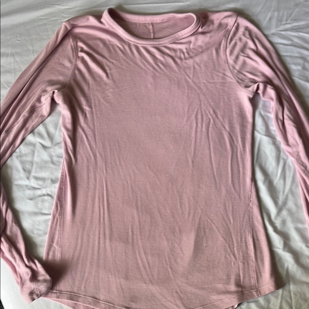 Baby pink lulu long sleeve